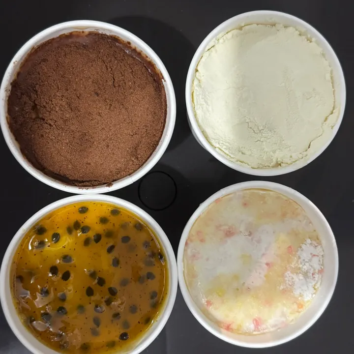 Los cuatro sabores vistos desde arriba